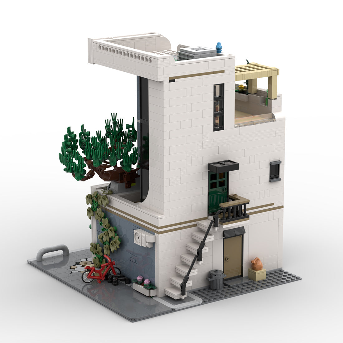 MOC-237866 Japanese Sushi Restaurant Building Blocks