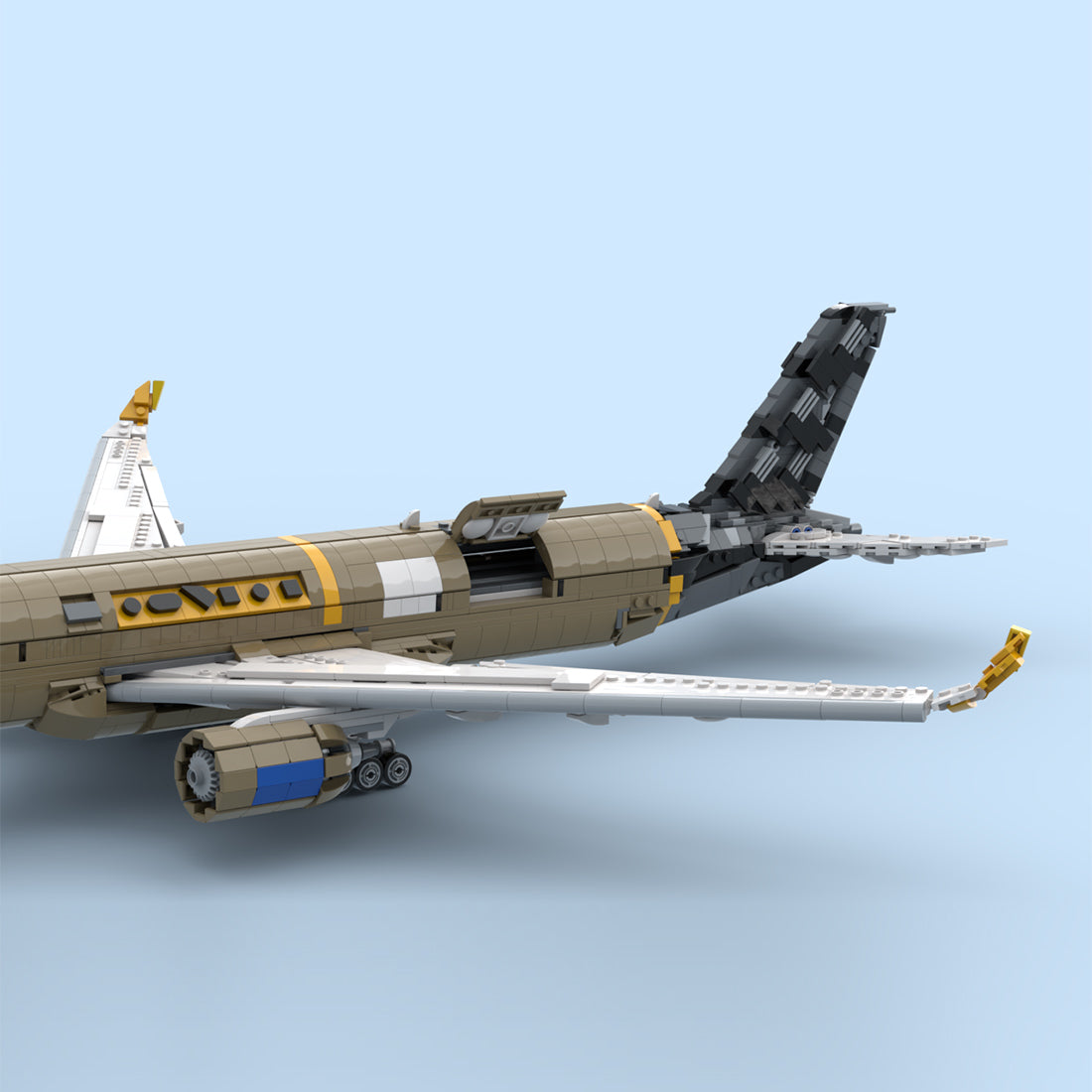 MOC-274422 Airbus A350F Launch Livery Building Blocks