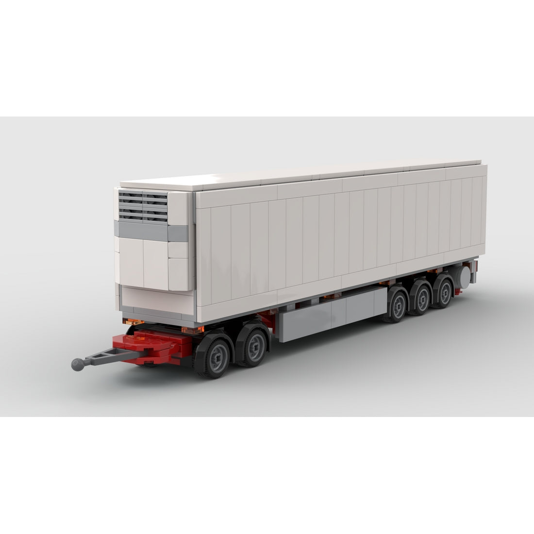 MOC-193350 Refrigerated Truck & Full Trailer Building Blocks