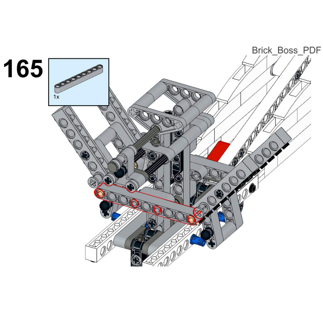 Sci-Fi Dropship & Armored Walker Combo MOC Building Block