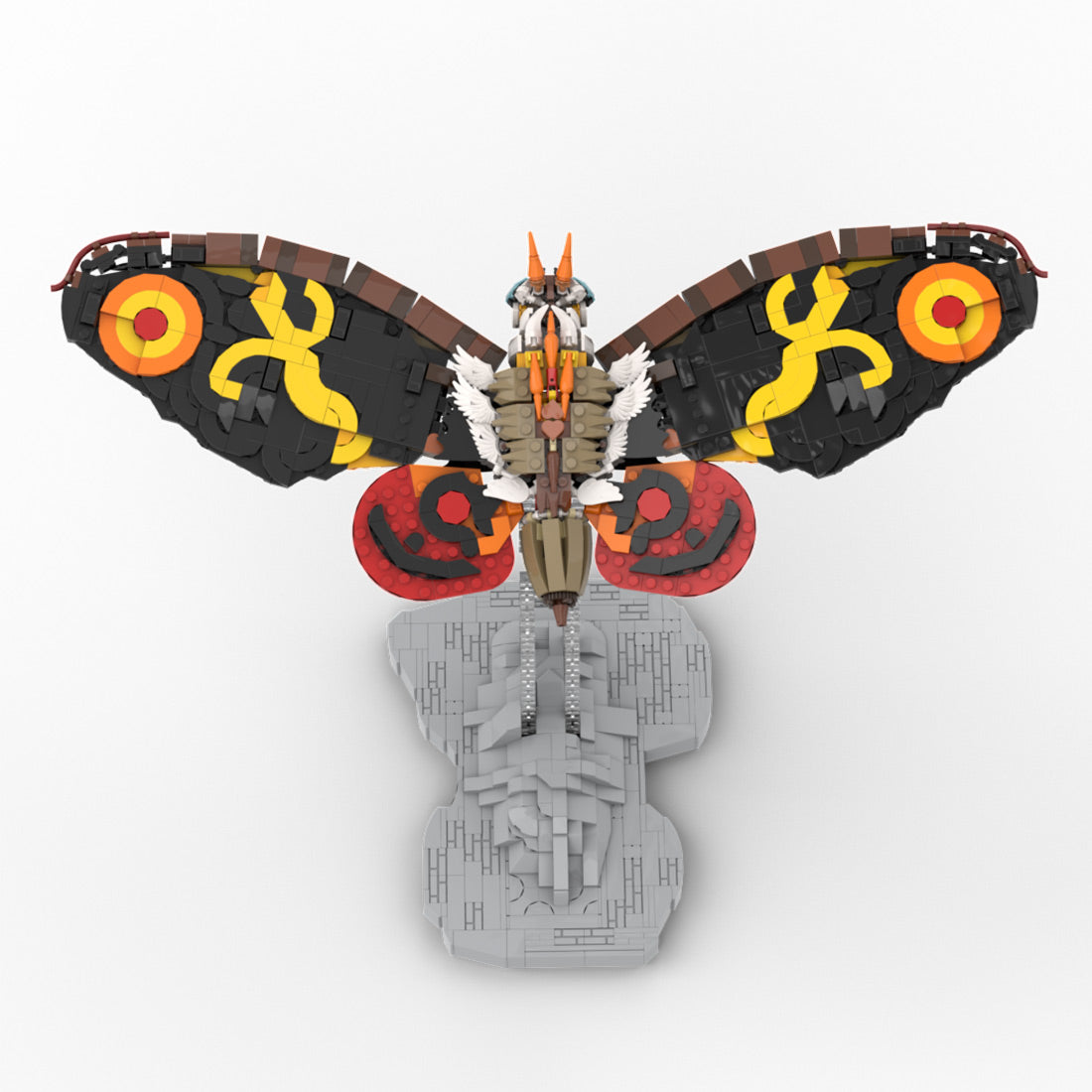 Gorgeous Moth Insect Building Blocks