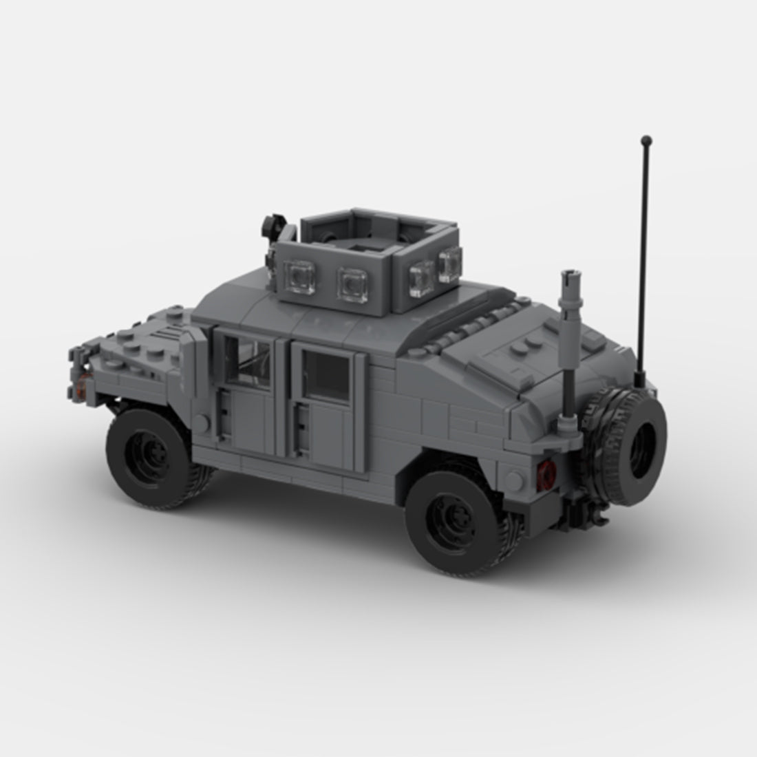 Urban HUMVEE 2 Modern Military Vehicle Building Blocks