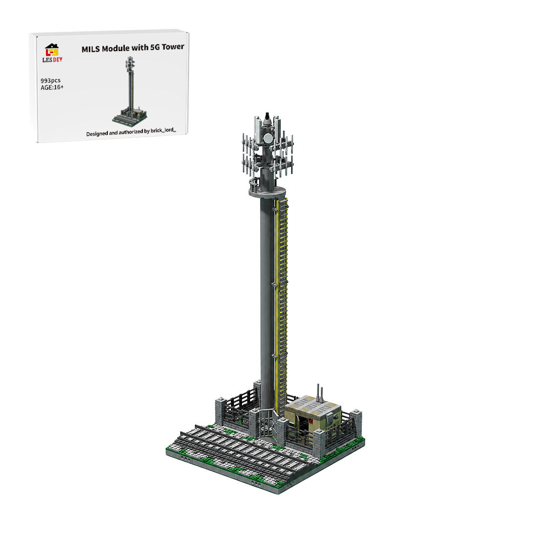 MILS 5G Signal Tower Building Blocks