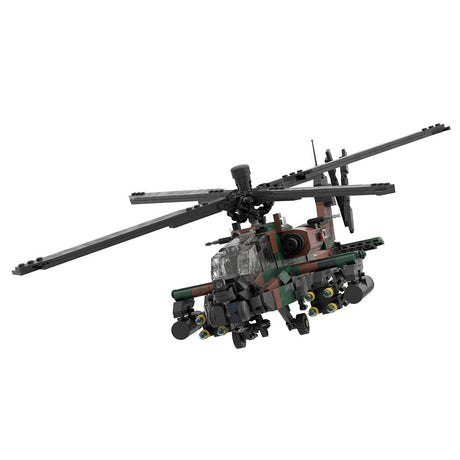 AH - 64 Apache Helicopter Building Blocks - LesDiy - Building Blocks