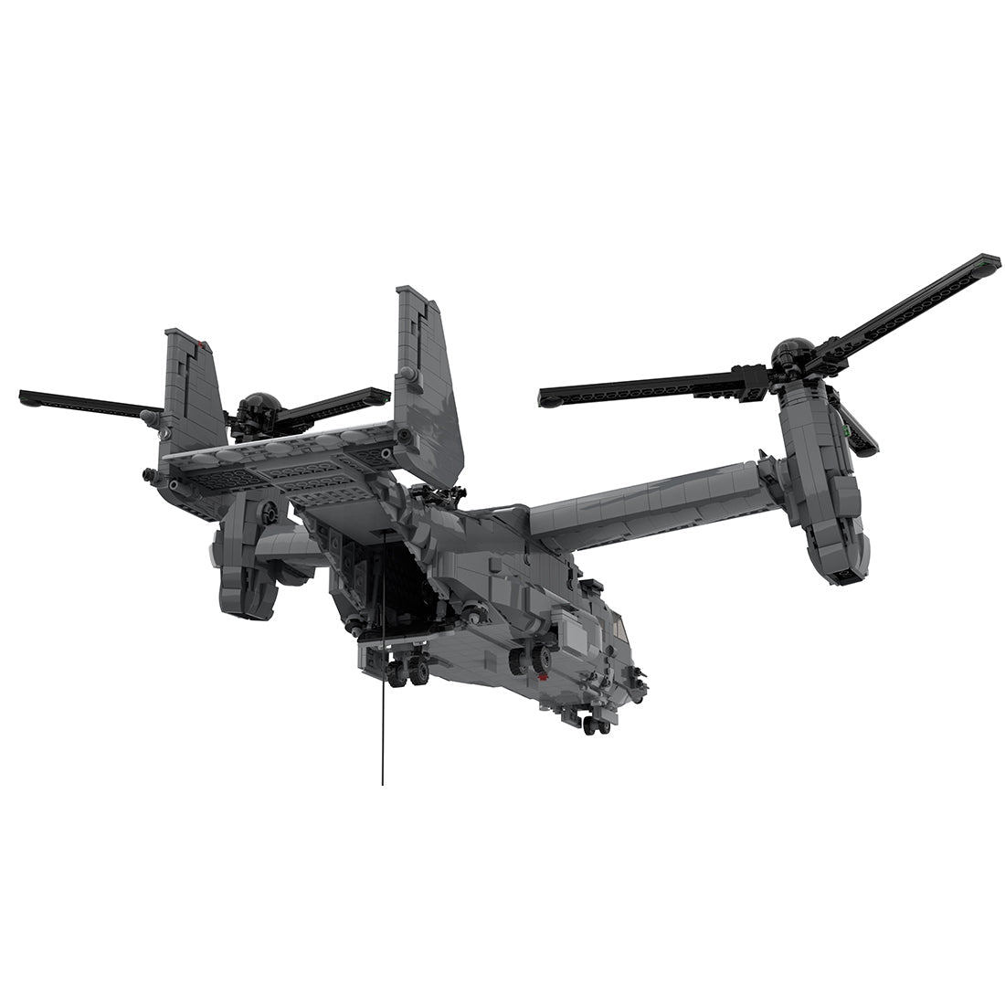 American CV - 22 Tiltrotor Aircraft Military Building Blocks - LesDiy -