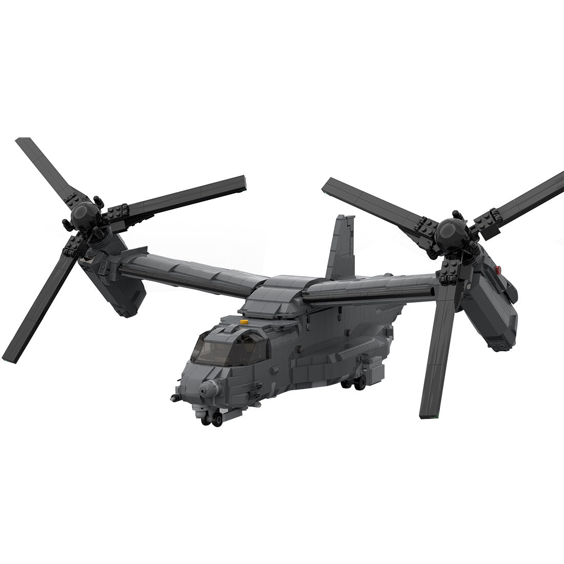American CV - 22 Tiltrotor Aircraft Military Building Blocks - LesDiy -