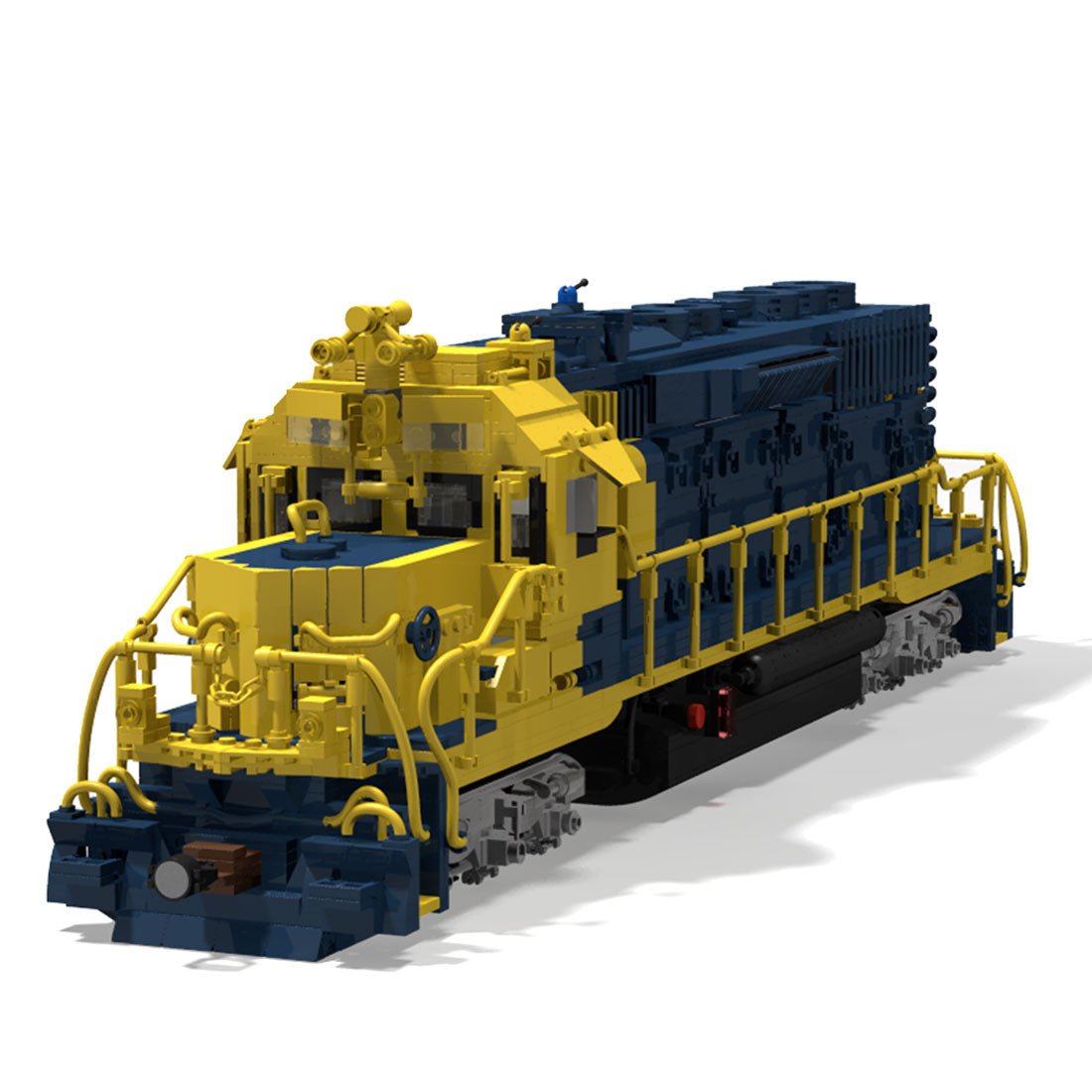 ATSF 5134 Diesel Locomotive Model - LesDiy - Locomotive -