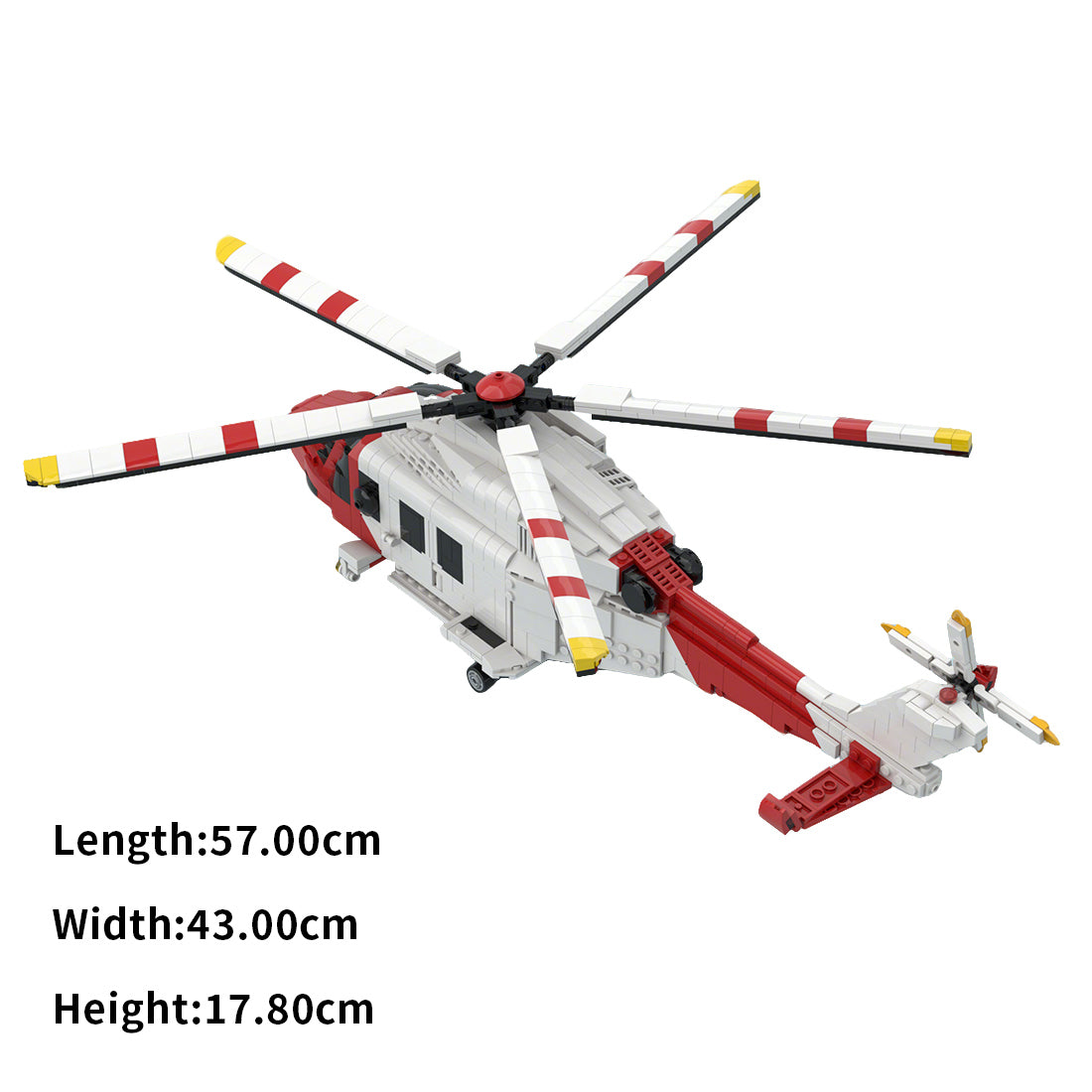 MOC-226775 AgustaWestland AW-139 Building Blocks