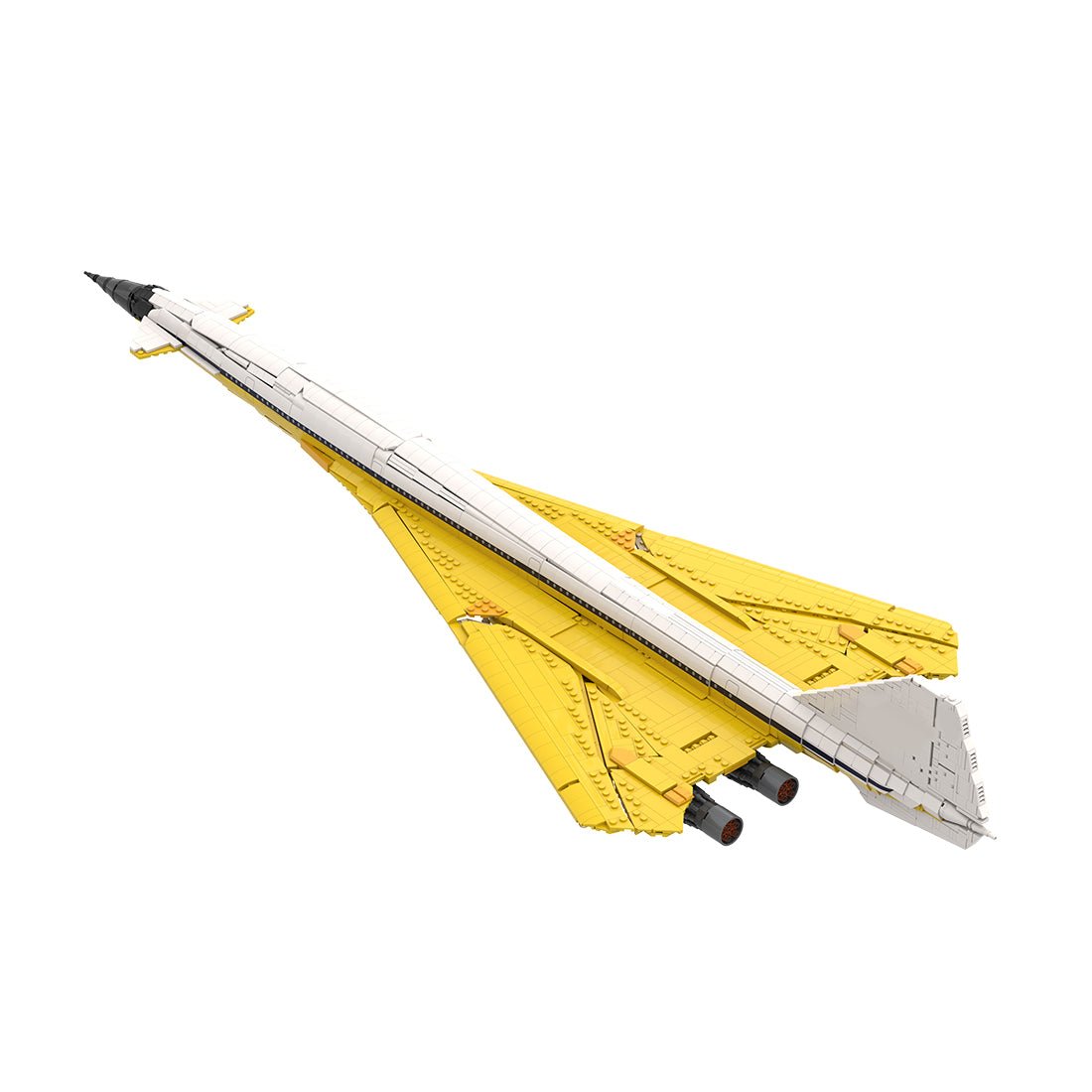 B2707-200 SST Supersonic Passenger Aircraft Building Blocks-LesDiy-Building Blocks-