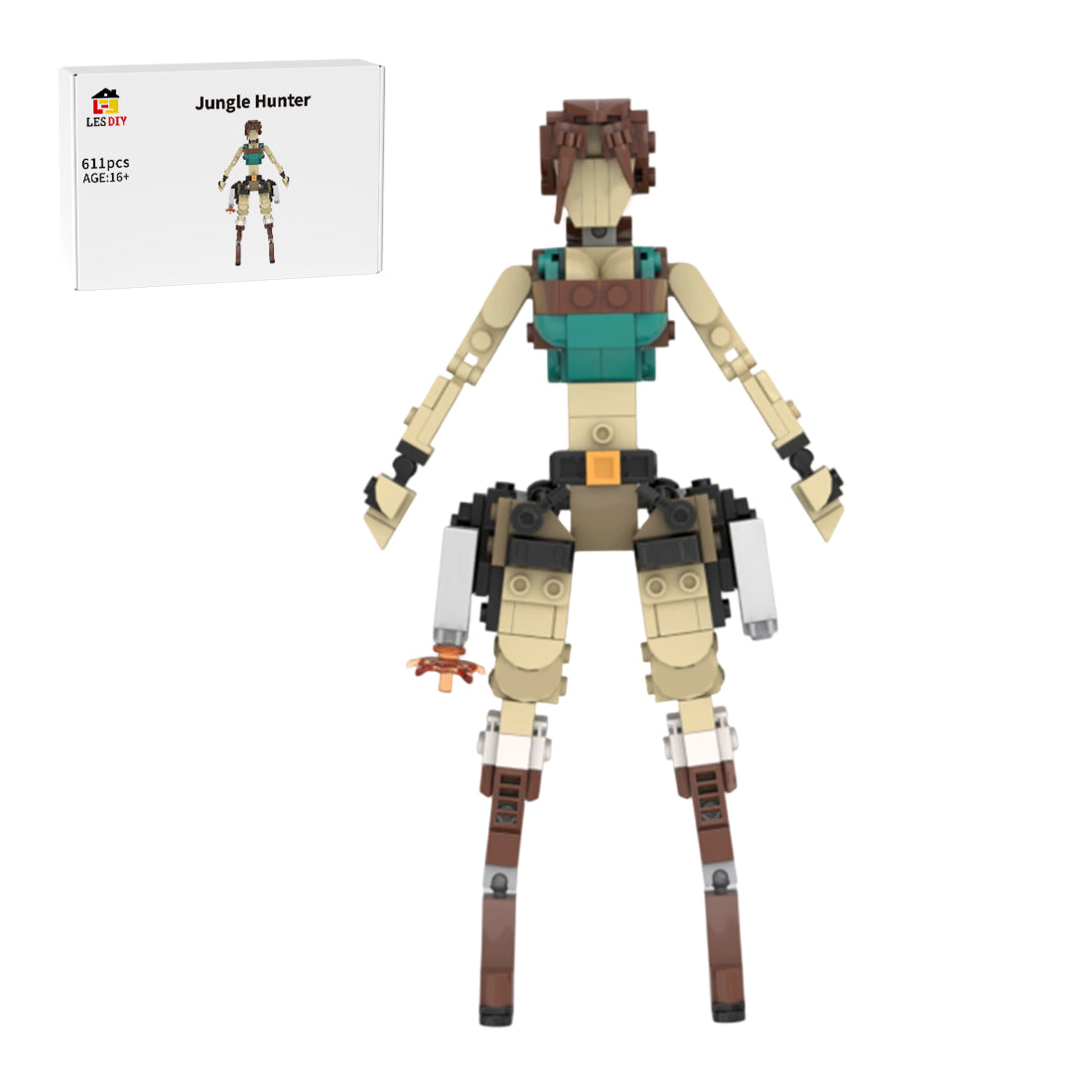 MOC-259776 Classic Lara Croft Building Blocks