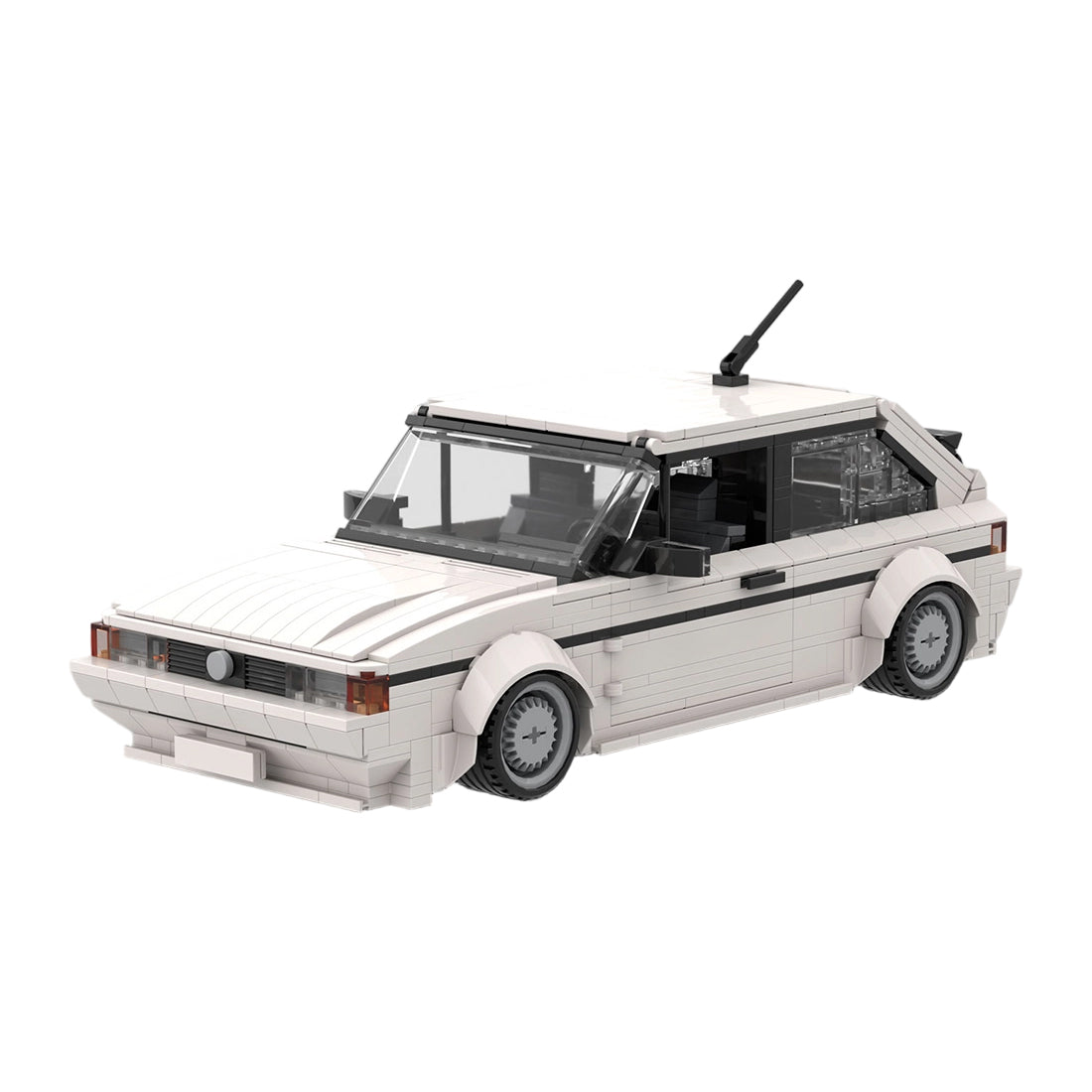 MOC-172054 VW Scirocco GL/GTX White Building Blocks