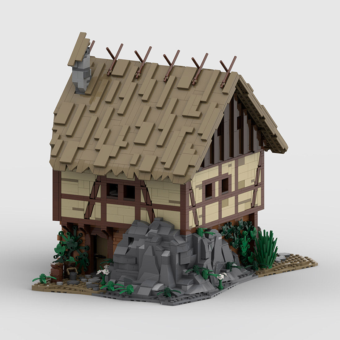 Medieval Taylorsgreen Village Store Building Blocks