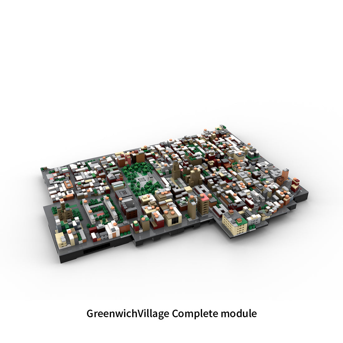 MOC-225884 1/2000 Scale Lower Manhattan - GreenwichVillage Module 2 Building Blocks