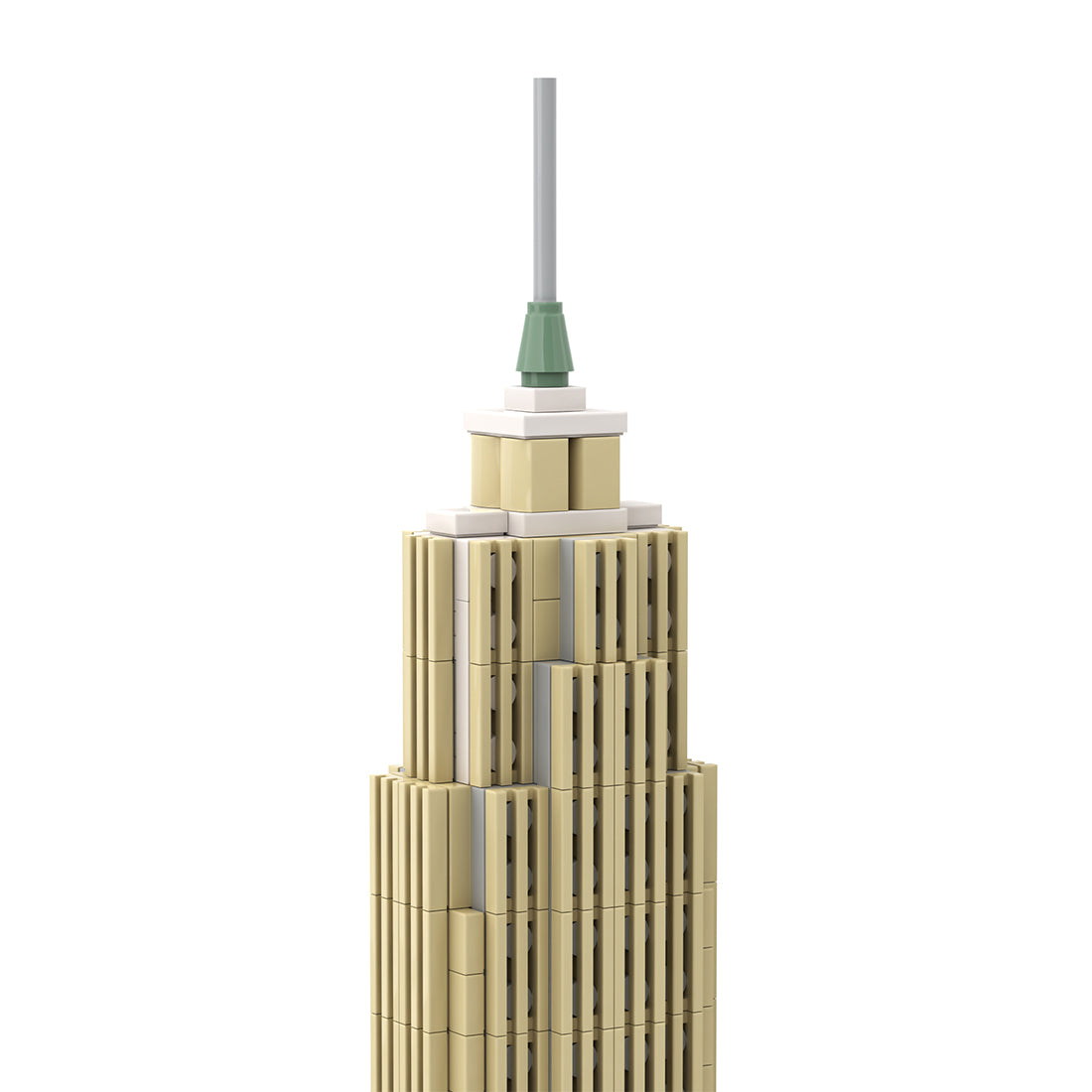 MOC-149818 1/800 Scale NYC Famous Skyscraper Building Blocks