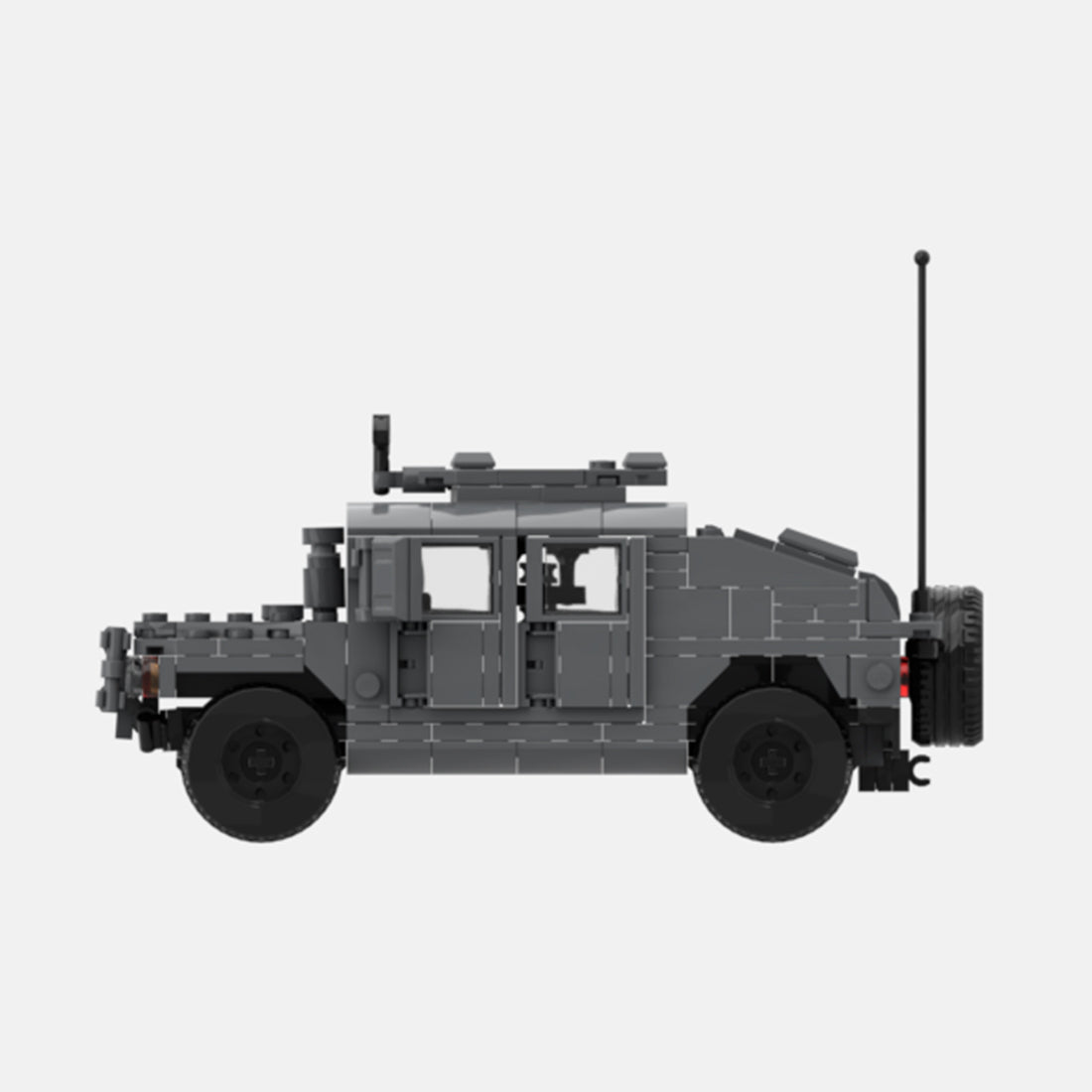 Urban HUMVEE 4 Modern Military Vehicle Building Blocks