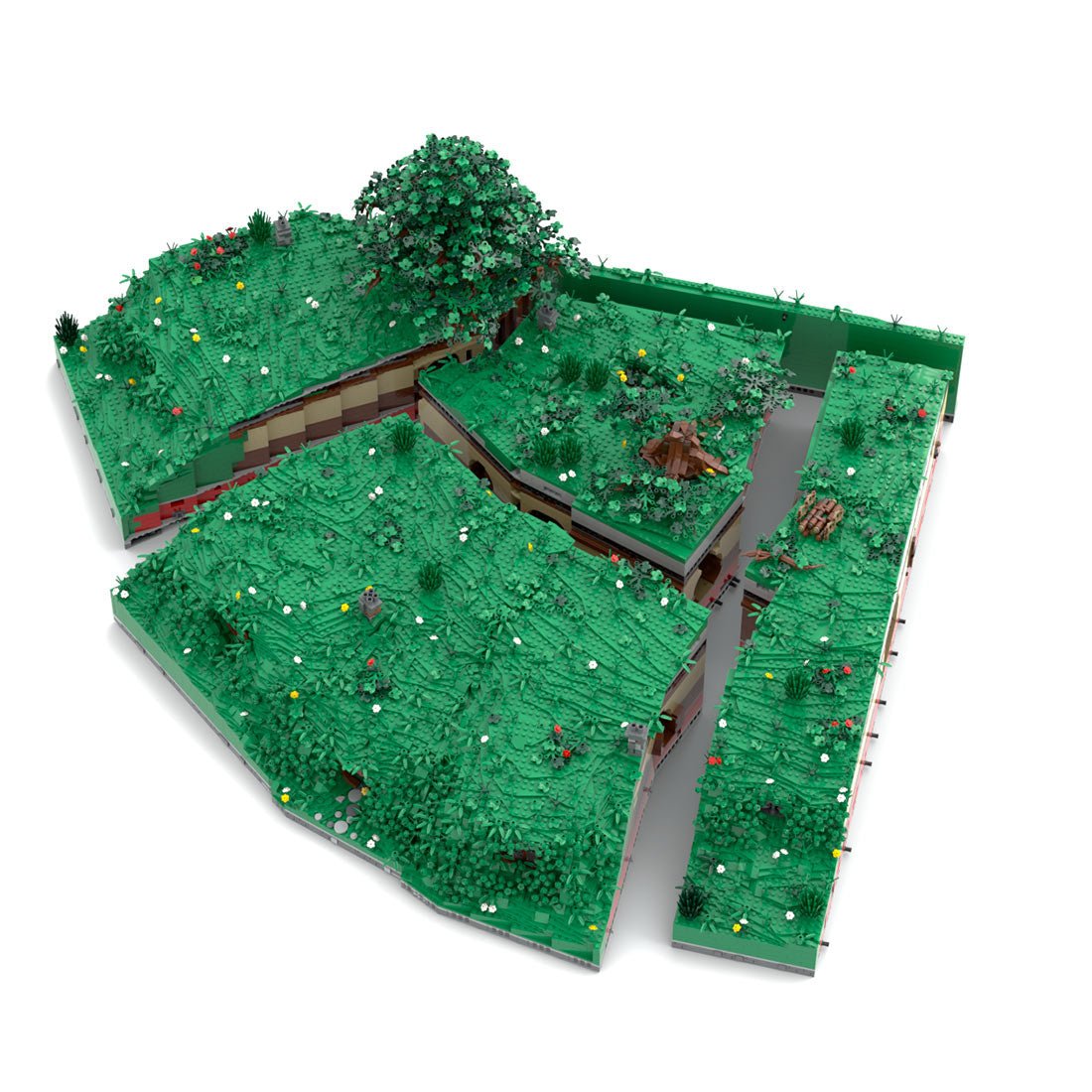 Bag End Modular Building Blocks - The Second Section - LesDiy - Building Blocks