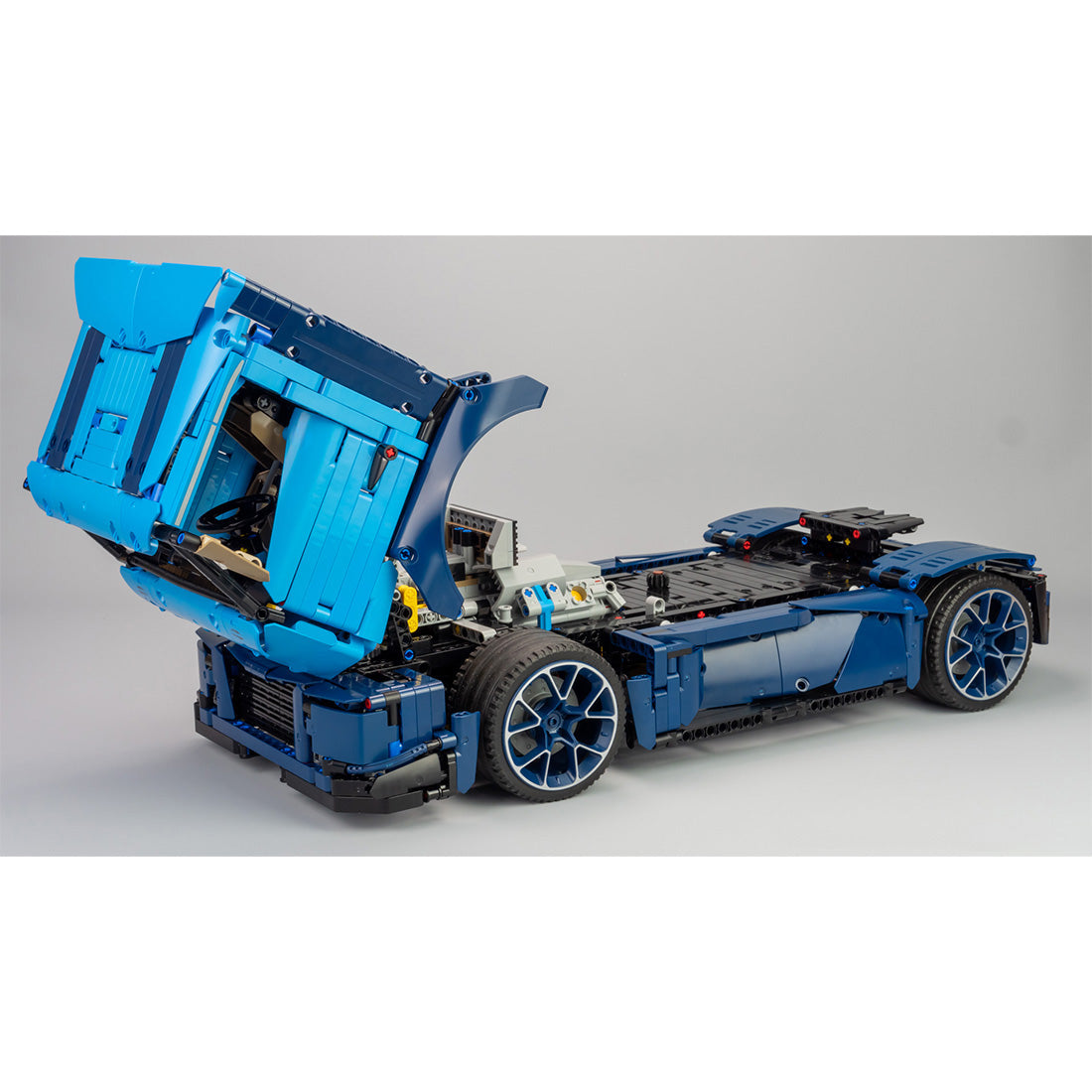 MOC-88792 8-Speed Race Truck Building Blocks
