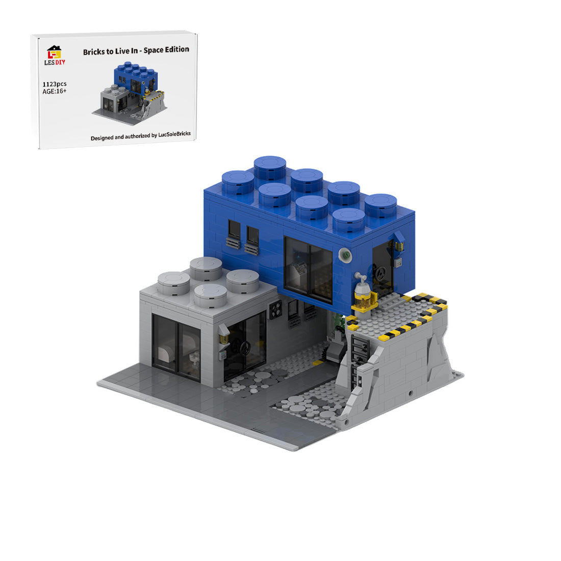 MOC-239812 Space City House Building Blocks