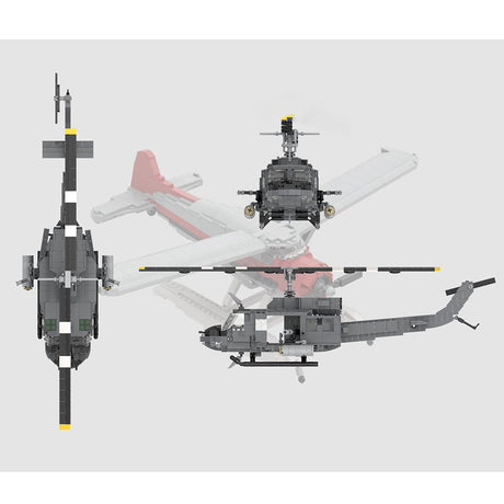 Bell212 Helicopter - LesDiy -