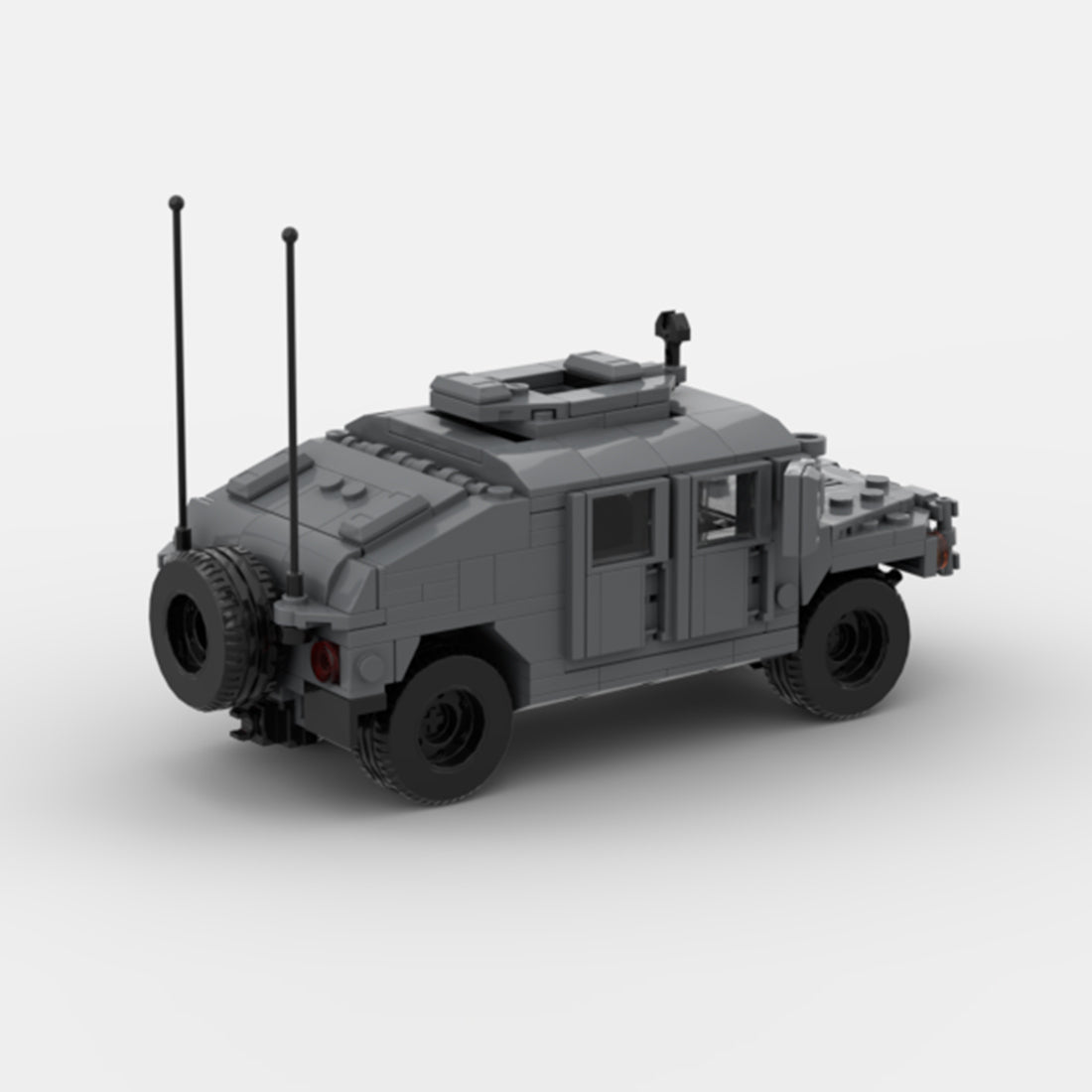 Urban HUMVEE 4 Modern Military Vehicle Building Blocks