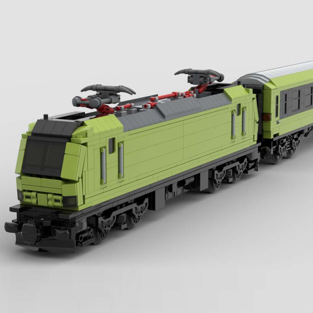 BR - 193 Electric Locomotive Building Blocks Set - LesDiy