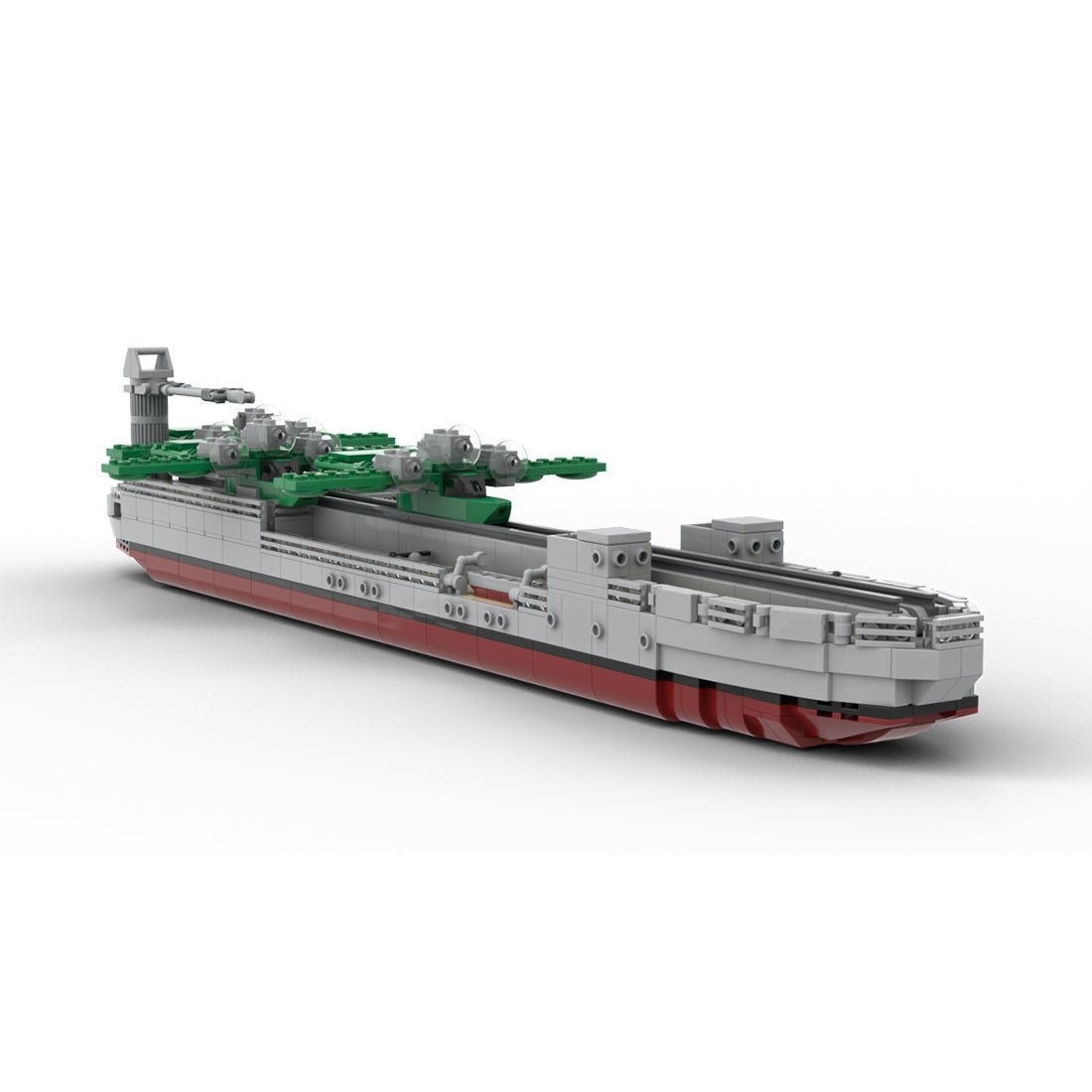 Bussard (P6114) Type 143 Fast Attack Craft Building Blocks-LesDiy-Building Blocks-