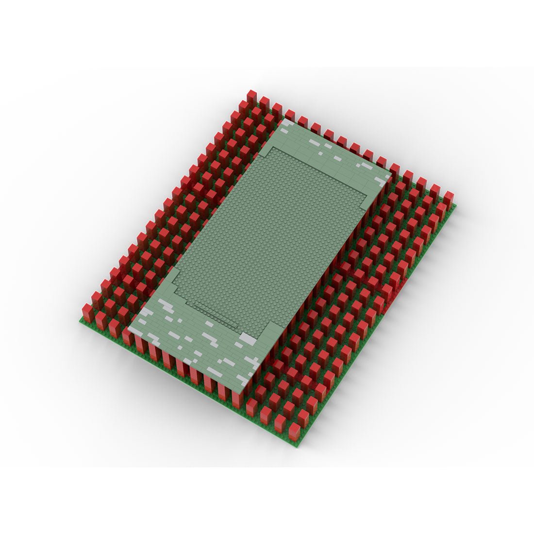 C - 22 Module for MOC - 169060 Berlin Cathedral Building Blocks Set - LesDiy -