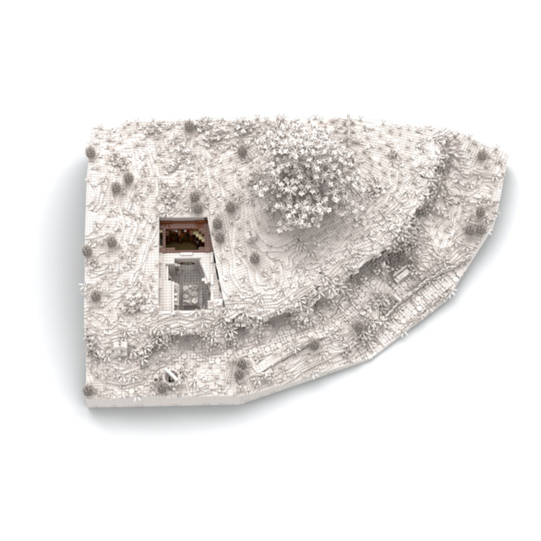 Medieval Cavern Dwelling M19 Modular Building Blocks