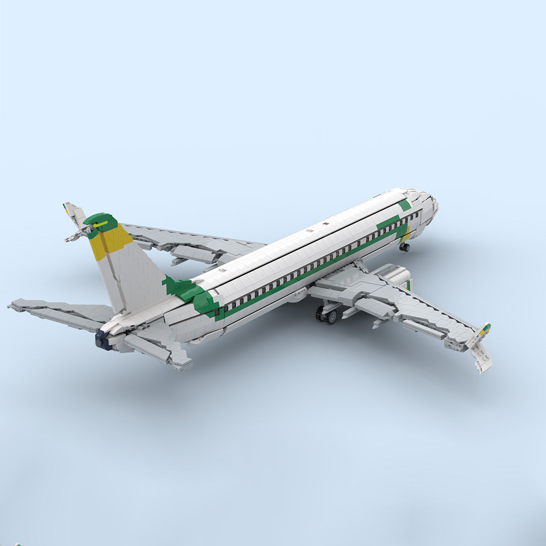 MOC-259173 Mauritania Livery B737 MAX 8 Passenger Airliner Building Blocks