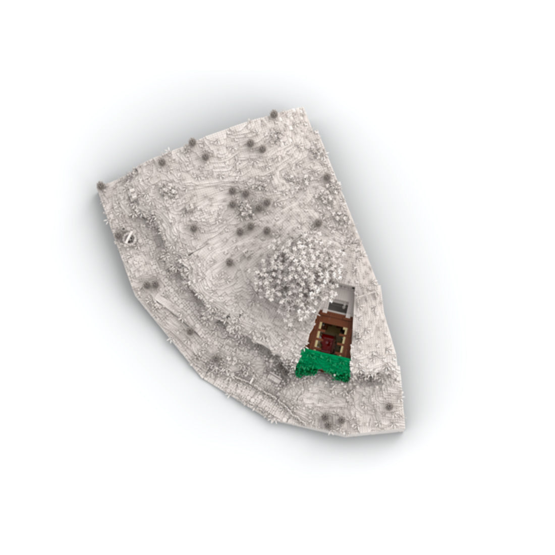 Medieval Cavern Dwelling M6 Modular Building Blocks