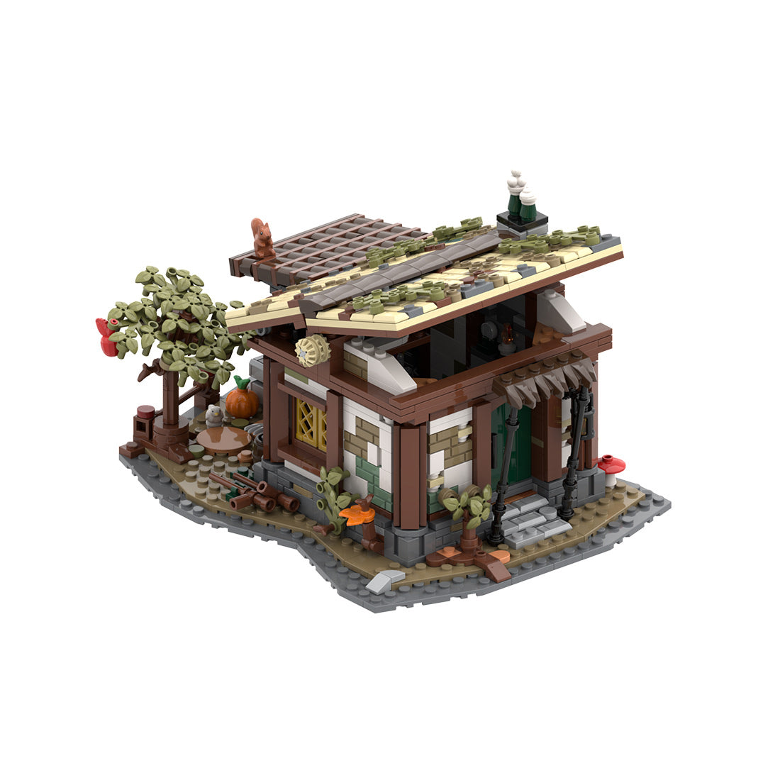 MOC-150993 Medieval Hut Building Blocks