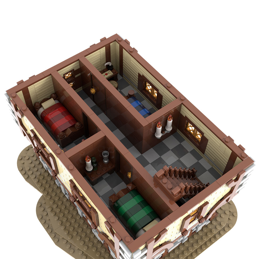 MOC-192313 Medieval Inn Building Blocks