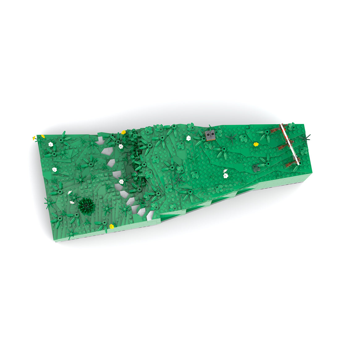 Medieval Cavern Dwelling Modular Section 3 Guest Bathroom Building Blocks