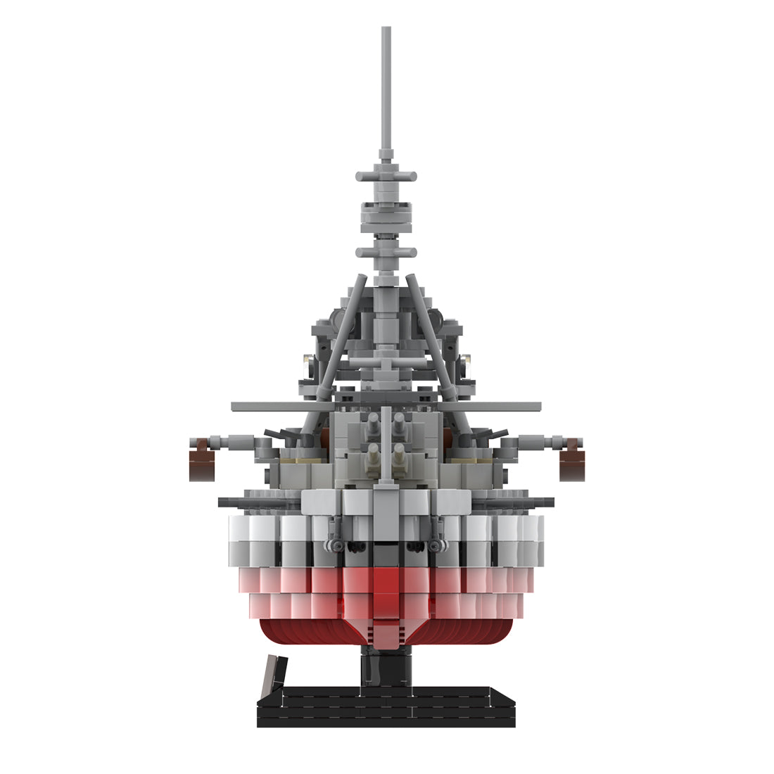 1/300 Scale German Imperial Navy Bayern-class Battleship Building Blocks