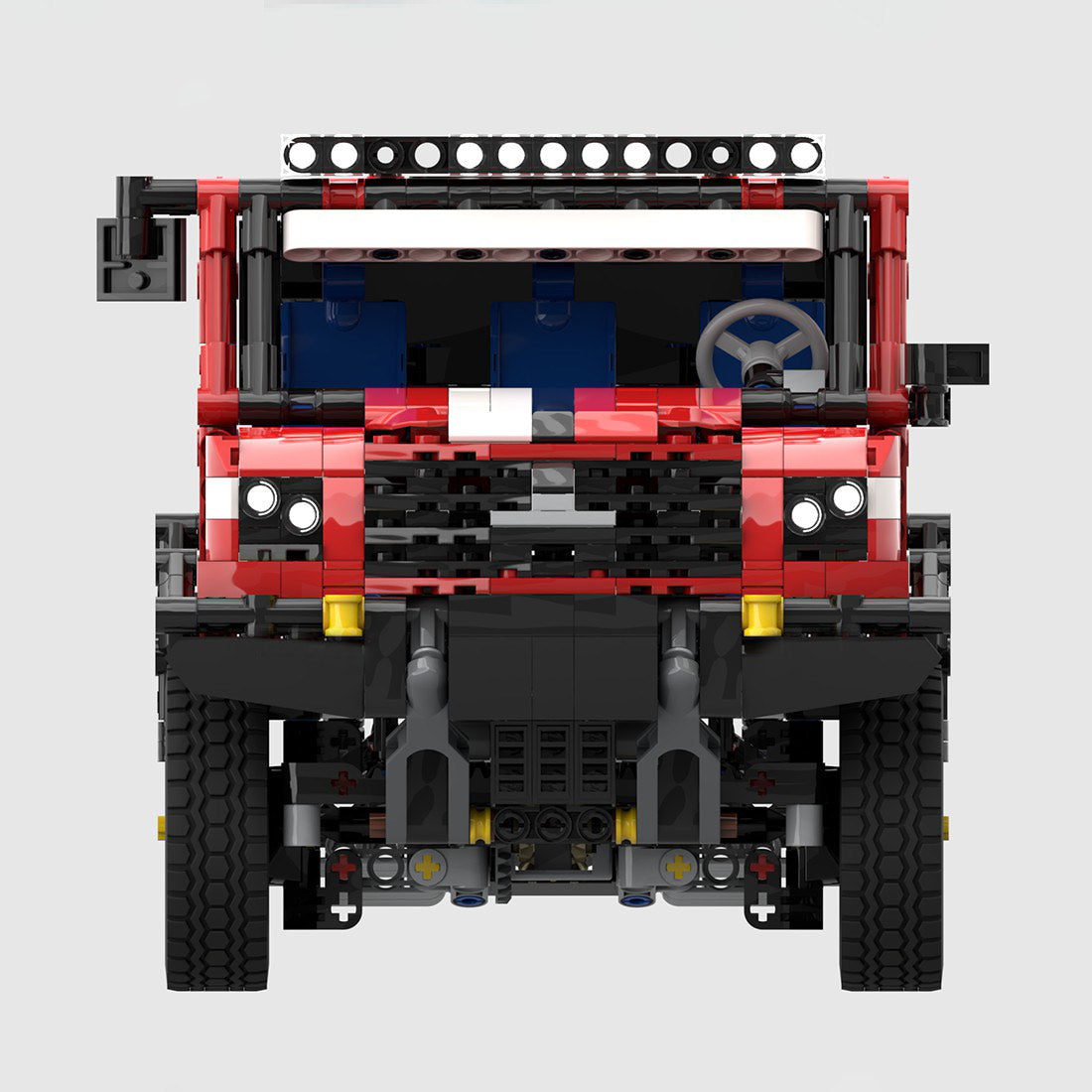 Custom 2.4G RC Off-Road Vehicle Building Block Set