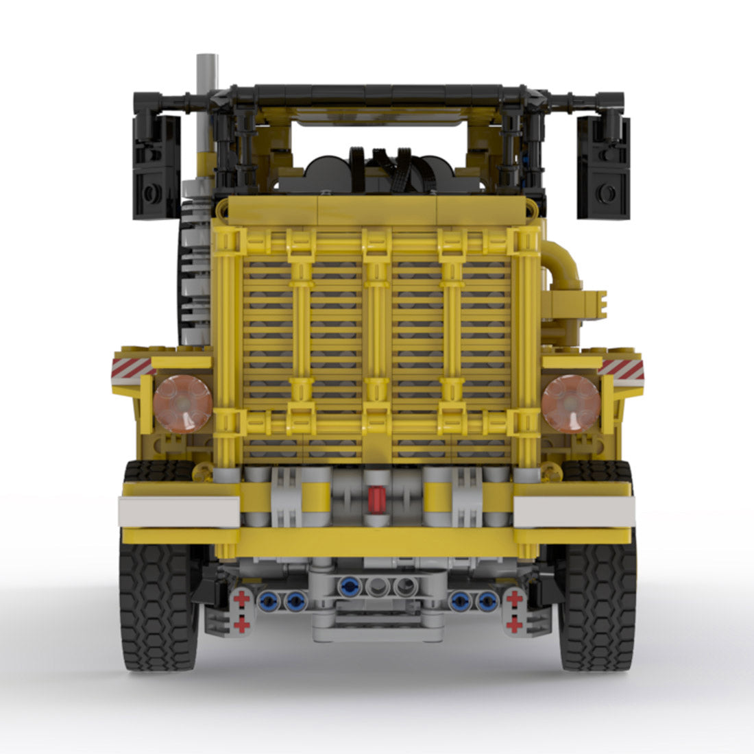 MOC-40026 Oshkosh M911 U.S. Army HET (Heavy Equipment Transporter) Building Blocks