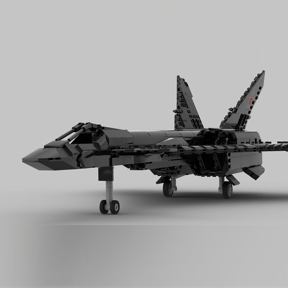 MOC-232309 1:35 Scale MiG-31 Firefox Building Blocks