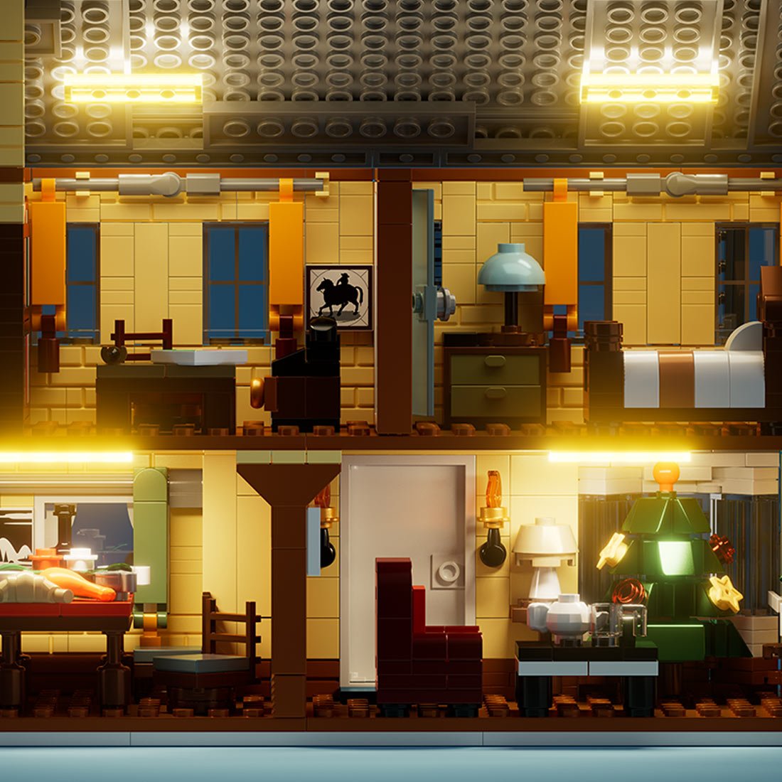 Christmas Holiday Home Building Blocks - LesDiy - Building Blocks