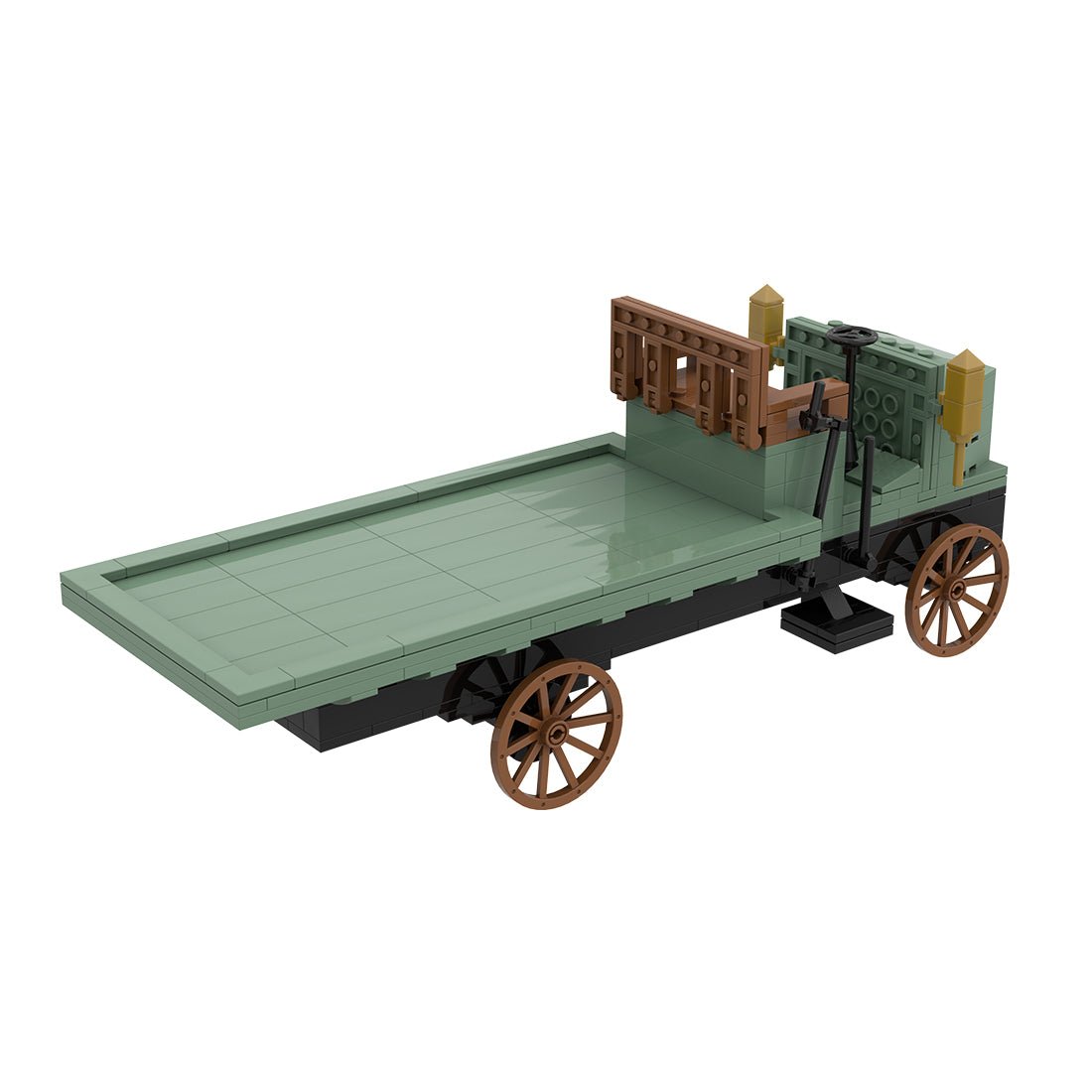 Classic Vintage Truck Building Blocks Set - LesDiy -