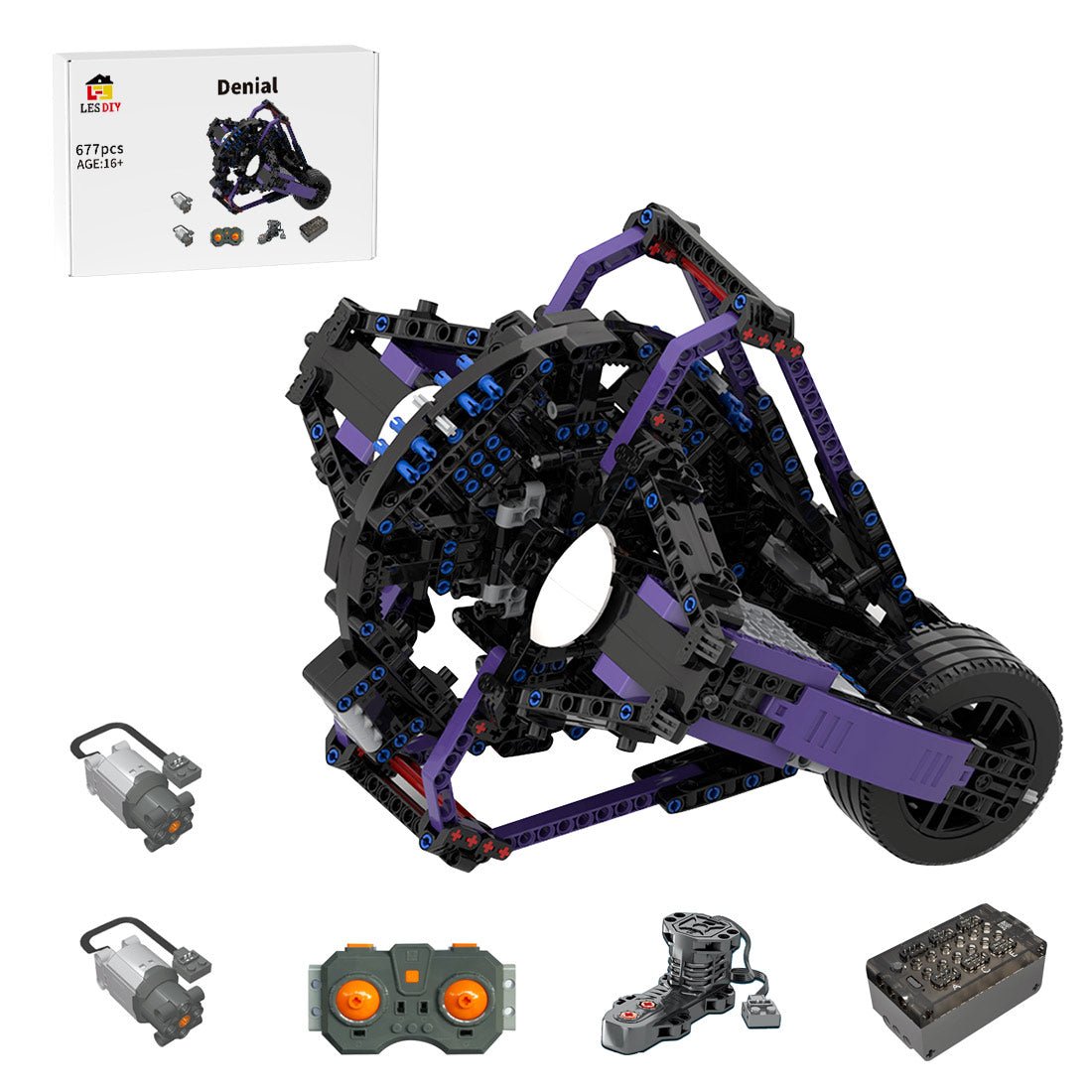 Combat Robot Denial Building Blocks - LesDiy - Building Blocks