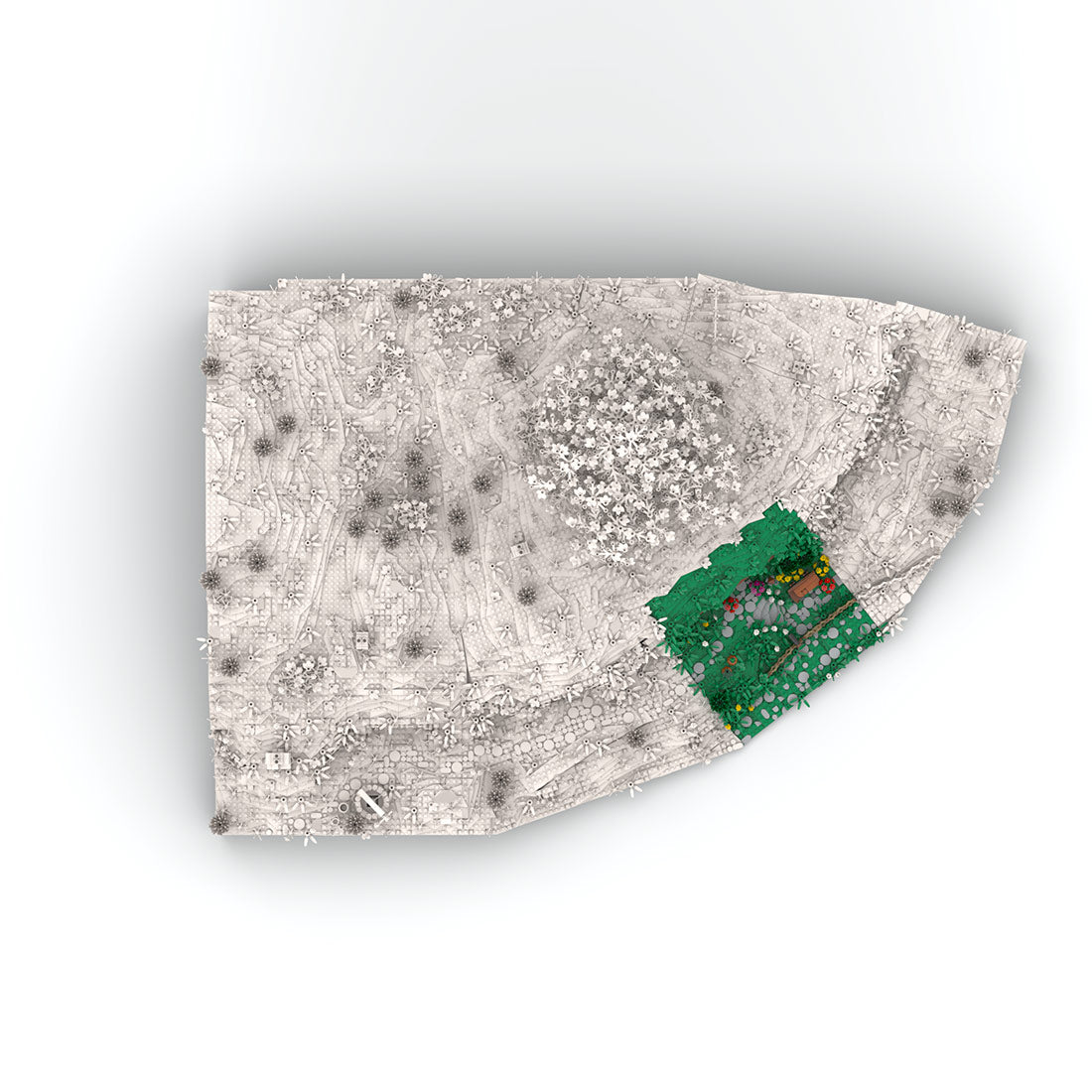 Medieval Cavern Dwelling M9 Modular Building Blocks