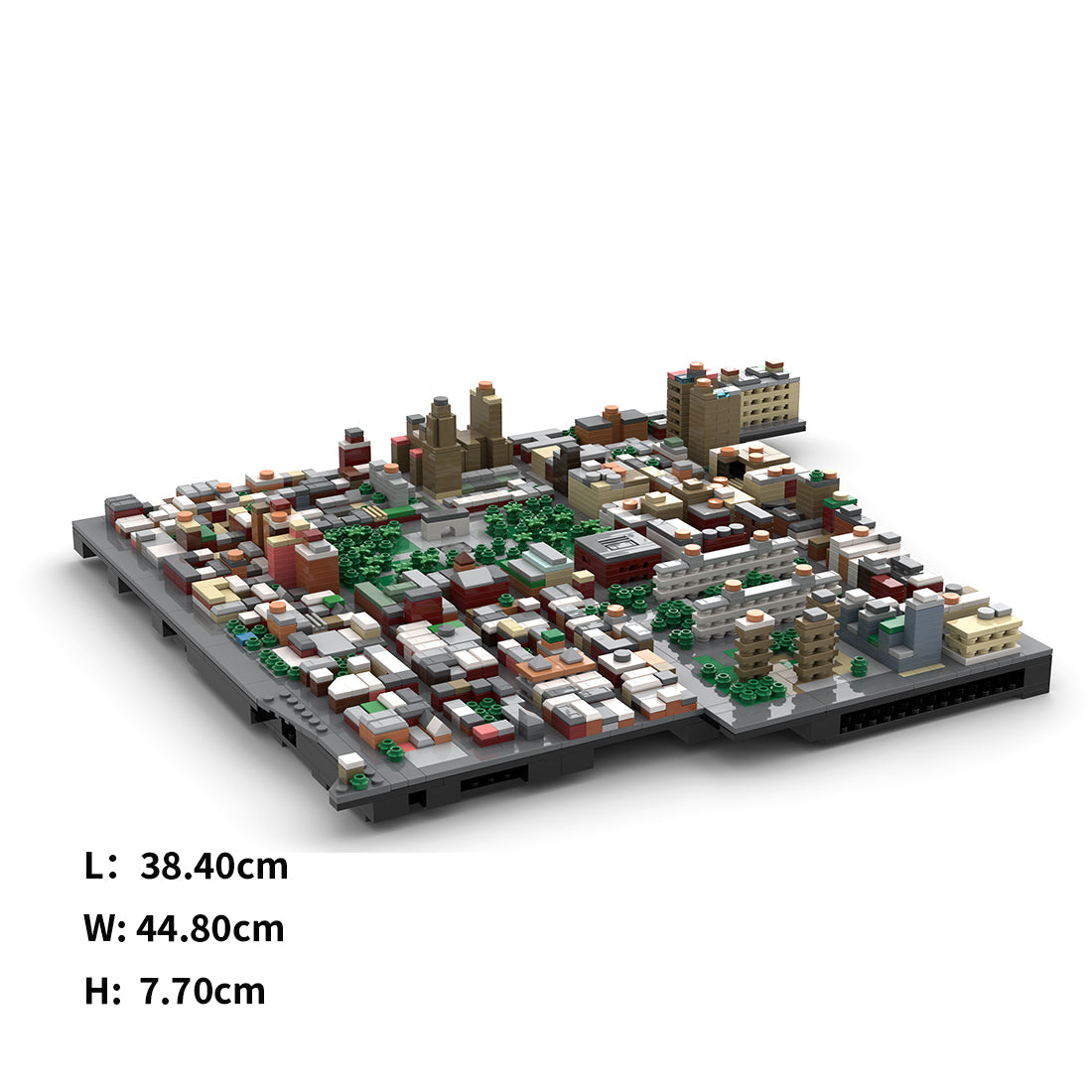 MOC-225884 1/2000 Scale Lower Manhattan - GreenwichVillage Module 2 Building Blocks