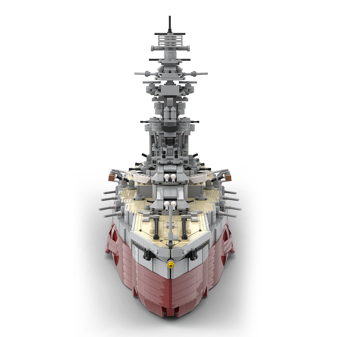 MOC-262613 1:200 Scale IJN Fuso-Class Battleship Building Blocks