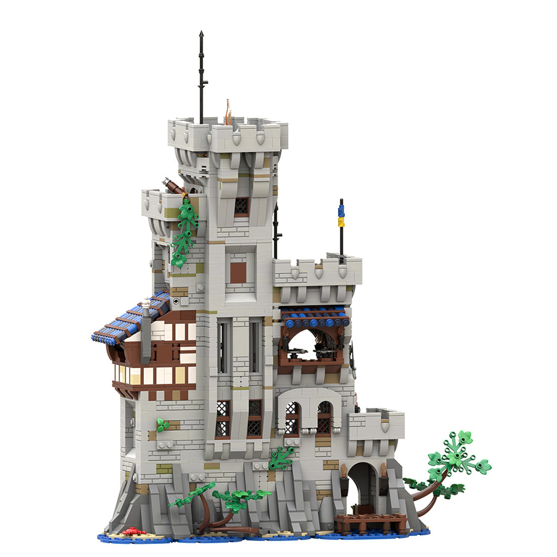 MOC-269330 Black Falcon's Outpost Castle Building Blocks