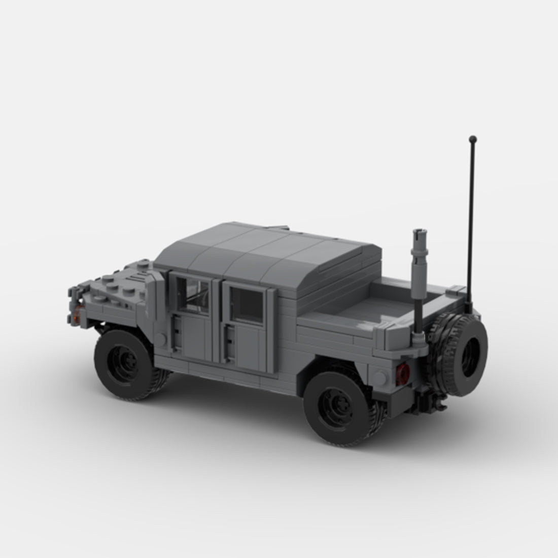 Urban HUMVEE 6 Modern Military Vehicle Building Blocks