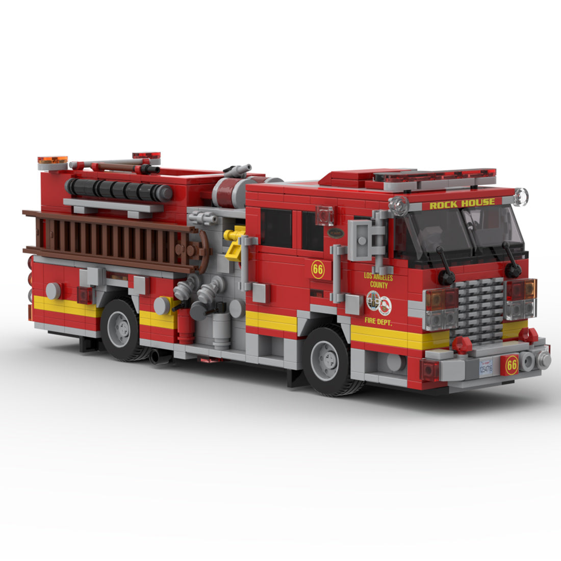 MOC-255001 2006 KME Predator Severe Fire Engine LACoFD Building Blocks