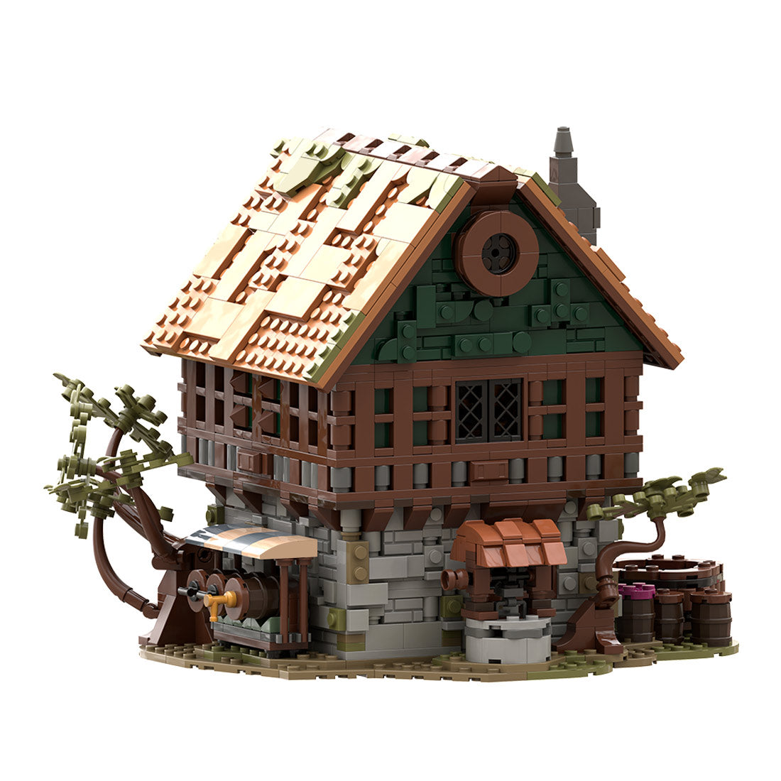 MOC-265016 WineHaven Medieval Wine House Building Blocks