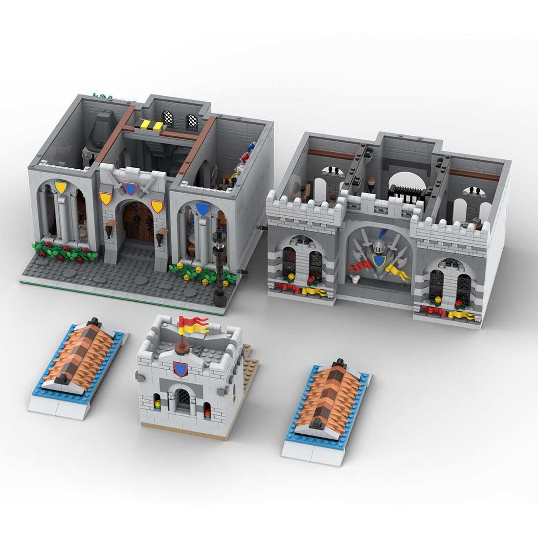 MOC-172749 Medieval Museum - 10305 Lion Knights' Castle Modification Building Blocks