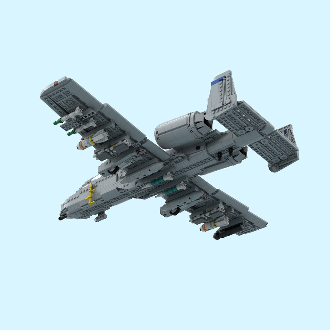 MOC-234812 A-10 Thunderbolt II/Warthog Building blocks