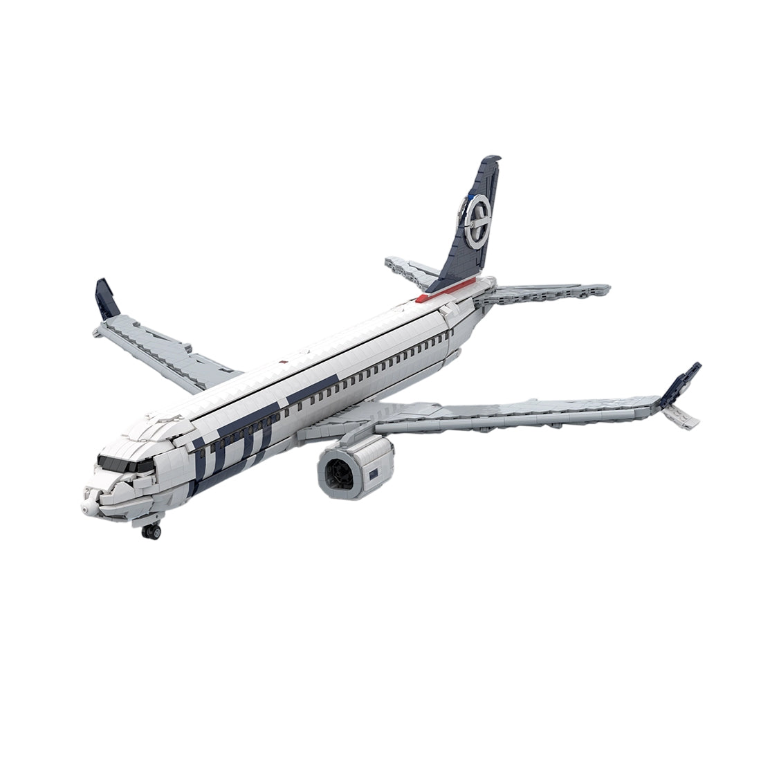 MOC-260894 Polish Livery B737 MAX 8 Civil Aviation Airliner Building Blocks